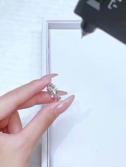 Real Moissanite Diamond Fashion Leaf Wedding Band Ring for Women's Daily Wear Anniversary Fashion Personalized Jewelry