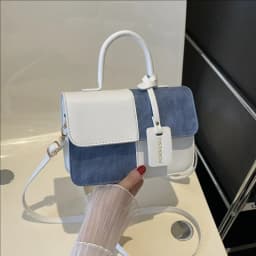 High Quality PU Leather Crossbody Bag Versatile Large Capacity Messenger Bags Casual Handbag Women