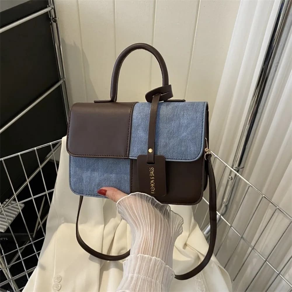 High Quality PU Leather Crossbody Bag Versatile Large Capacity Messenger Bags Casual Handbag Women