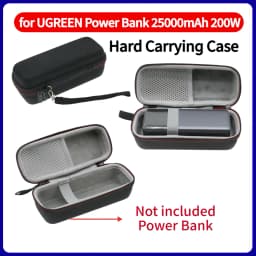 Storage Bag Case Cover Compatible for UGREEN Power Bank 25000mAh 200W Carrying Box Travel Storage Box Power Bank Organizer