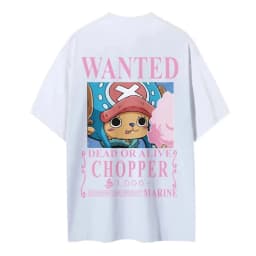 2026 New One Piece Men's Women's T-shirt Tony Tony Chopper Japan Anime Punk Tee Summer Men's and Women's Short Sleeves