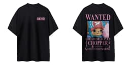 2026 New One Piece Men's Women's T-shirt Tony Tony Chopper Japan Anime Punk Tee Summer Men's and Women's Short Sleeves