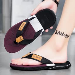 2026 High-end Men's Flip-flops,Anti-slip, Wear-resistant,Odorless,New Summer Outerwear Flip-flops,Beach Sandals