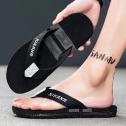 2026 High-end Men's Flip-flops,Anti-slip, Wear-resistant,Odorless,New Summer Outerwear Flip-flops,Beach Sandals