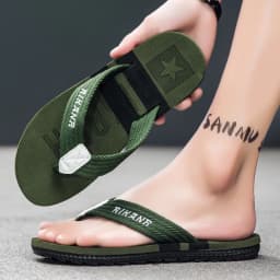 2026 High-end Men's Flip-flops,Anti-slip, Wear-resistant,Odorless,New Summer Outerwear Flip-flops,Beach Sandals