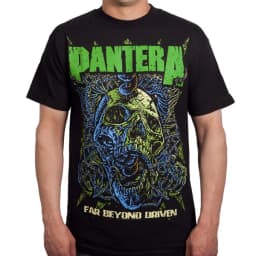 Pantera Flames Band Logo Casual T-shirt Luxury Brand for Men and Women Top 2026 New