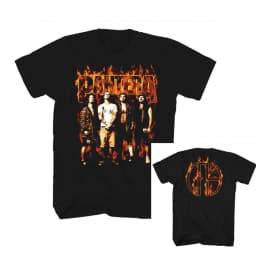 Pantera Flames Band Logo Casual T-shirt Luxury Brand for Men and Women Top 2026 New