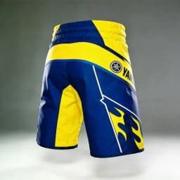 2026 Summer Trendy Yamaha Yellow Pocket Shorts for Men and Women Fashion Casual Fast Drying Motorcycle Cycling Sports Shorts