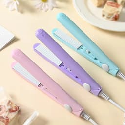 2026 Fast Shipping Compact Mini Hair Crimper Wave Curling Iron Ceramic Hair Waver for Women Short Hair Bangs Hair Styling Tools
