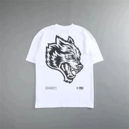 Wolf Head Sports Fitness Training Gym Leisure T-Shirt Men's and Women's Luxury Brand Top 2026 New