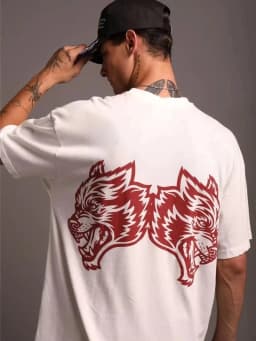 Wolf Head Sports Fitness Training Gym Leisure T-Shirt Men's and Women's Luxury Brand Top 2026 New