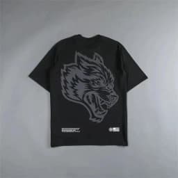 Wolf Head Sports Fitness Training Gym Leisure T-Shirt Men's and Women's Luxury Brand Top 2026 New