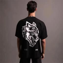 Wolf Head Sports Fitness Training Gym Leisure T-Shirt Men's and Women's Luxury Brand Top 2026 New