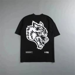 Wolf Head Sports Fitness Training Gym Leisure T-Shirt Men's and Women's Luxury Brand Top 2026 New