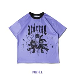Japanese Original Kawaii Girls Harajuku Style T-shirt Kids Gothic Printed Short Sleeved Y2k Adult Subculture Role-playing Top