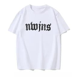 Simple Style Cotton T-shirt with Letter Pattern - Summer New Design, Men's and Women's Casual Short Sleeves