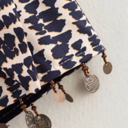 2026 Sexy Leopard Print Mini Skirt Women Asymmetrical Tie Waist Metal Fringe Hem Skirt for Party Street Wear
