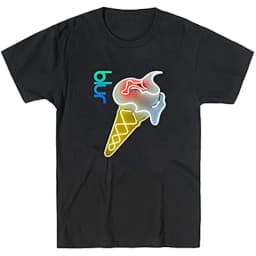 BLUR Blur Band British Rock Punk Casual T-Shirt Men's and Women's Luxury Brand Top White