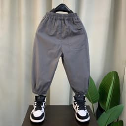 2-10 Years Spring Summer Boys Pants Comfortable And Loose Style Sport Overalls Cargo Trousers For Kids Children Present
