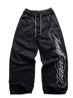 Trendy Streetwear Gothic Retro Harajuku Y2K Pink Sweatpants Hip-hop Casual Wide-leg Baggy Jogger Trousers for Men Women And Kids