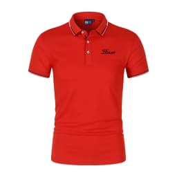 Summer High-Quality Men's Printed Polo Shirt, New High-End Business Casual Quick Drying And Breathable Polo Collar Polo Shirt