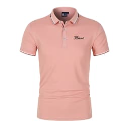 Summer High-Quality Men's Printed Polo Shirt, New High-End Business Casual Quick Drying And Breathable Polo Collar Polo Shirt