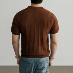 Spring and Summer New Luxury European Short-sleeved V-neck T-shirt Men's Fashion Sweater