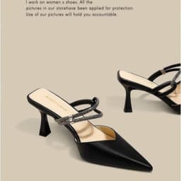 2026 Summer Relaxation Woman Designer Pointed Toe Women Slipper Fashion Women Slipper Sexy Stiletto Lady Party Shoes 897