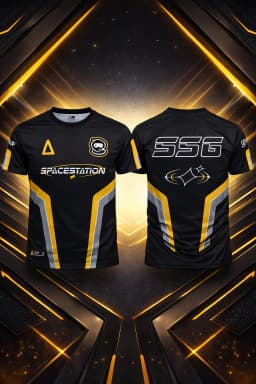 Ssg Esports Jersey Quick Dry Gaming Team Shirt Men Women Breathable Short Sleeve Summer Sports Tee Custom Uniform Top Unisex Pro