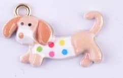 10pcs Fashion Cartoon Metal Dog Charms Pendant for Women Jewelry Making