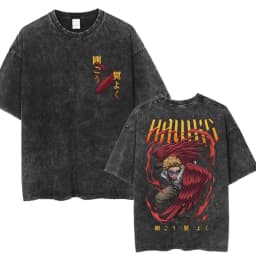 Washed Vintage Anime My Hero Academia All Might Plus Ultra Gym Graphic T Shirt Men Women Fitness Casual Cotton Short Sleeve Tees