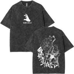 Washed Vintage Anime My Hero Academia All Might Plus Ultra Gym Graphic T Shirt Men Women Fitness Casual Cotton Short Sleeve Tees