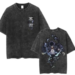 Washed Vintage Anime My Hero Academia All Might Plus Ultra Gym Graphic T Shirt Men Women Fitness Casual Cotton Short Sleeve Tees
