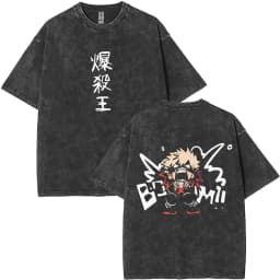 Washed Vintage Anime My Hero Academia All Might Plus Ultra Gym Graphic T Shirt Men Women Fitness Casual Cotton Short Sleeve Tees