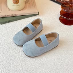 Girls Dance Performance Shoes Slip-on Kids Soild Candy Color Ins Trendy 2026 New Girls Flat Shoes Soft Sole Round Toes 23-30