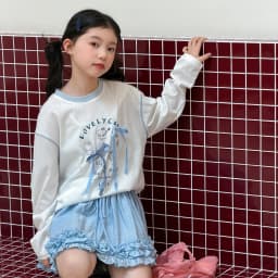 Girls' base shirt spring clothes, girls' big children's western-style Korean long sleeved T-shirt children's spring and autumn