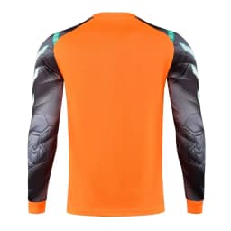 Men's Kids Boys Elbow Protective Forms Football Jersey Shirts with Sponge Protector for Soccer Training Goal Keeper Clothing