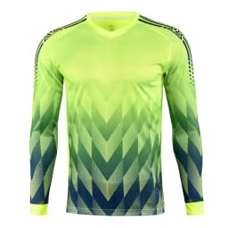 Men's Kids Boys Elbow Protective Forms Football Jersey Shirts with Sponge Protector for Soccer Training Goal Keeper Clothing
