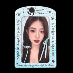 Trendy A4 Photocard Holder PVC Korean Idol Photos Protective Cover Colorful Giant Protectors for Postcards Girl's Gift
