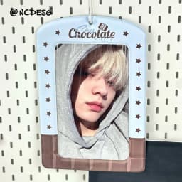 Trendy A4 Photocard Holder PVC Korean Idol Photos Protective Cover Colorful Giant Protectors for Postcards Girl's Gift