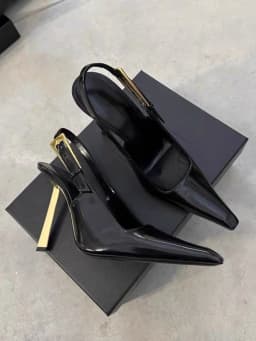 Sexy ultra-high heels pointed sandals elegant summer patent leather suspender high heels trendy dress banquet women's shoes