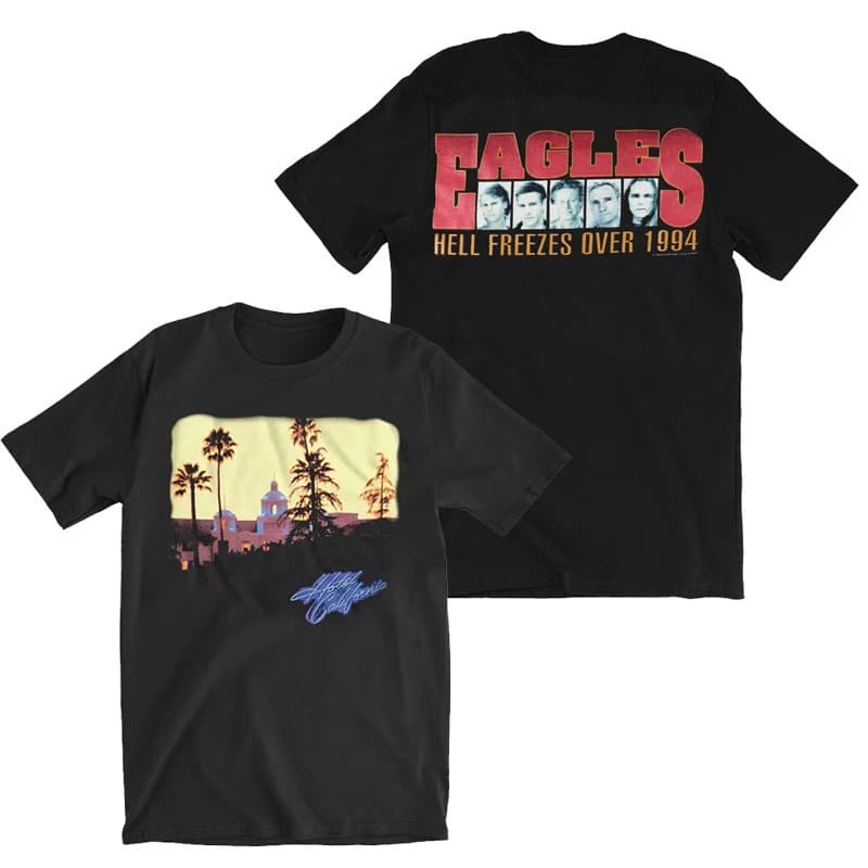 1994 Eagles - Hotel California - California Hotel Commemorative Vintage Men's T-Shirt