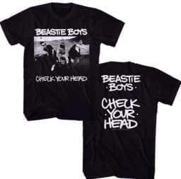 Beastie Boys "Check Your Head" album cover T-shirt, pure cotton all-season streetwear shirt graphic t shirts men t shirt