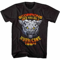 Scorpions -1984 Casual T-shirt Luxury Brand for Men and Women Top 2026