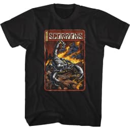 Scorpions -1984 Casual T-shirt Luxury Brand for Men and Women Top 2026