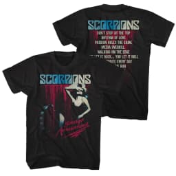 Scorpions -1984 Casual T-shirt Luxury Brand for Men and Women Top 2026