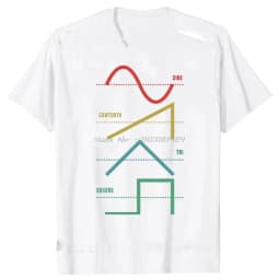 S-5XL Meter Music Sound DJ Retro Vintage Classic T Shirt Men Casual Short Sleeve Tees Tops Harajuku Analog Audio Mens Clothing