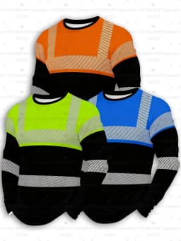 Men's Casual 3D Printed Long-sleeve T-shirt for Spring Autumn Neon Green Lightweight Breathable T-shirt Tops Pullovers