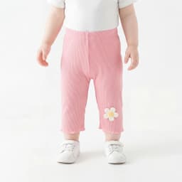 4 PCS Soft Lightweight 7-8 Capri for Children Girls tights - Perfect for Summer Outer & Underwear baby toddler leggings socks