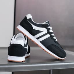 Women's Lightweight Casual Sneakers Fashion Non Slip Lace Up Sports Shoes for Women Striped Pattern Comfortable Walking Shoes